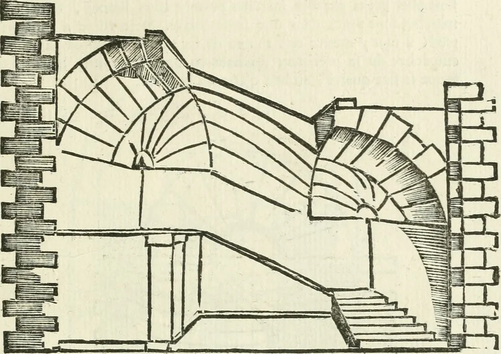 An illustration from Traité d'architecture, ou, Proportions des trois ordres grecs : sur un module de douze parties, 1768, leaf 204