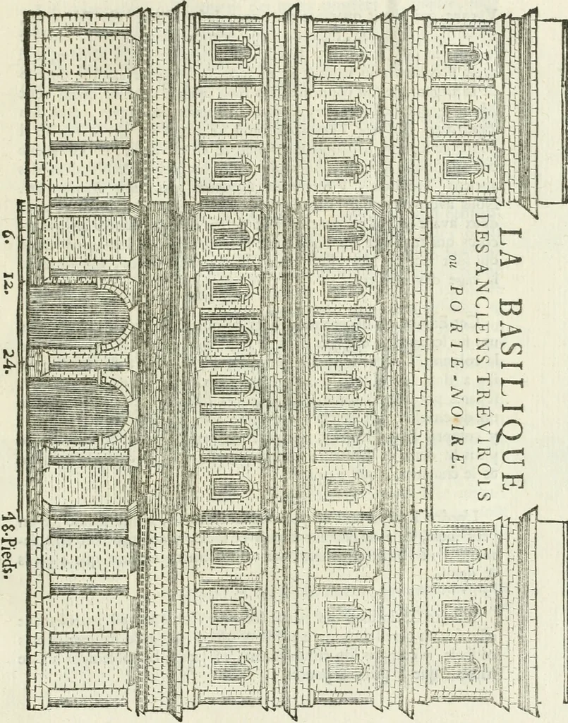 An illustration from Traité d'architecture, ou, Proportions des trois ordres grecs : sur un module de douze parties, 1768, leaf 208