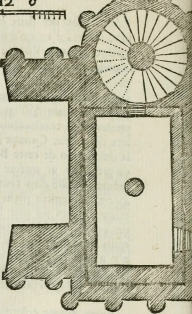 An illustration from Traité d'architecture, ou, Proportions des trois ordres grecs : sur un module de douze parties, 1768, leaf 211