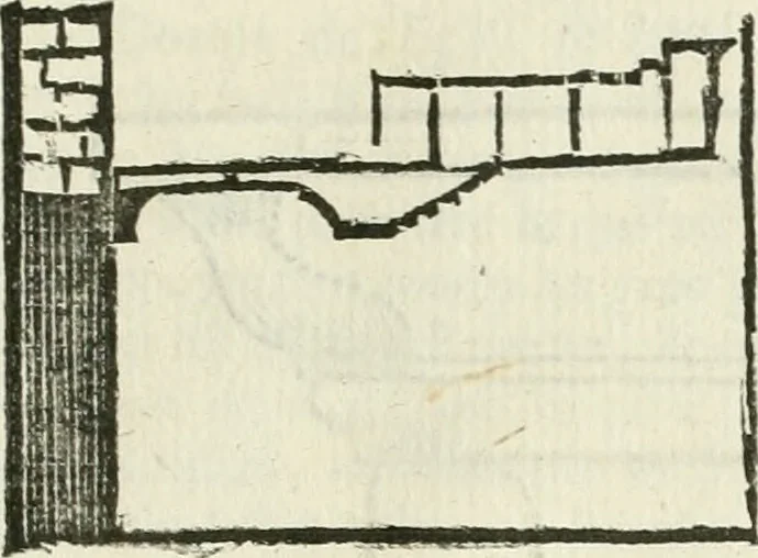 An illustration from Traité d'architecture, ou, Proportions des trois ordres grecs : sur un module de douze parties, 1768, leaf 214