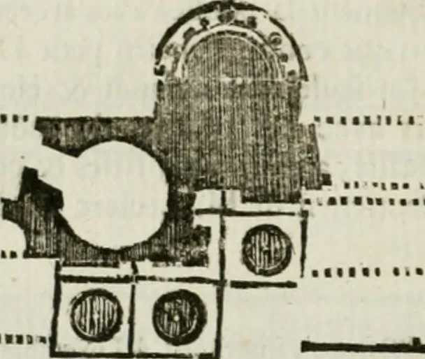An illustration from Traité d'architecture, ou, Proportions des trois ordres grecs : sur un module de douze parties, 1768, leaf 217