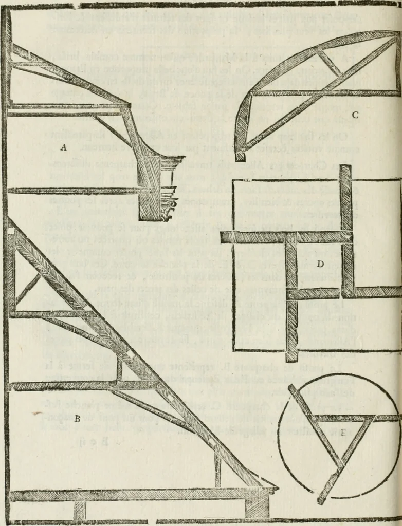 An illustration from Traité d'architecture, ou, Proportions des trois ordres grecs : sur un module de douze parties, 1768, leaf 235