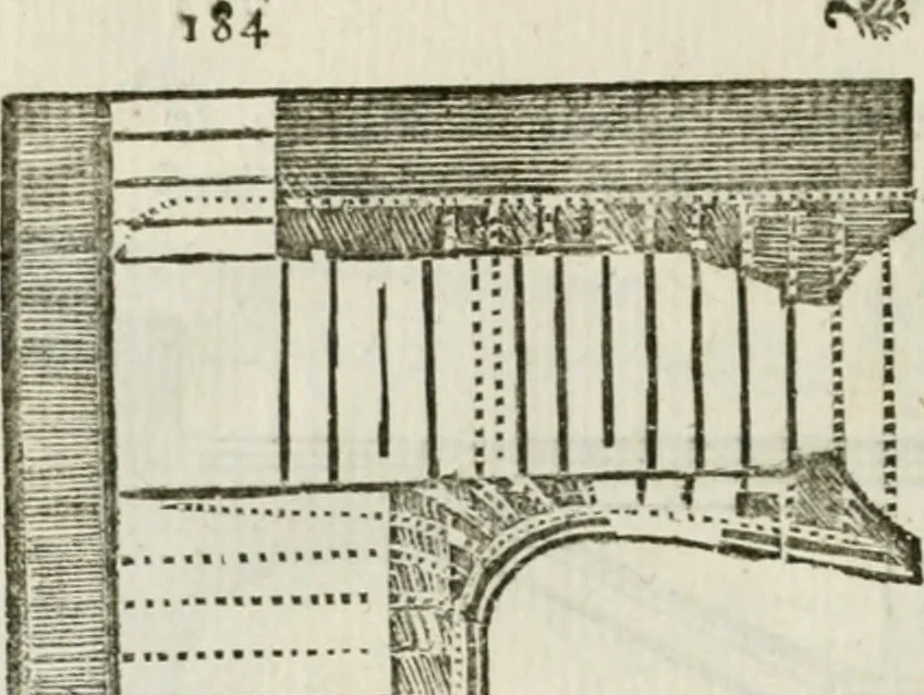 An illustration from Traité d'architecture, ou, Proportions des trois ordres grecs : sur un module de douze parties, 1768, leaf 251