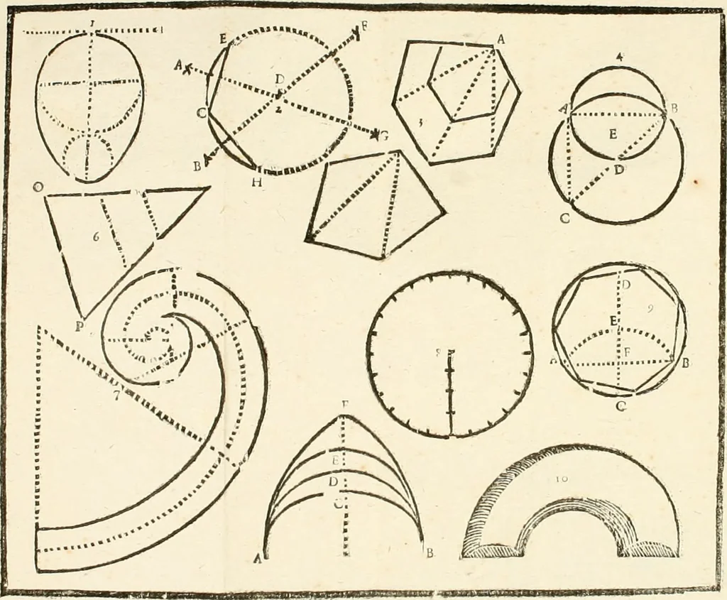 An illustration from Traité d'architecture, ou, Proportions des trois ordres grecs : sur un module de douze parties, 1768, leaf 261