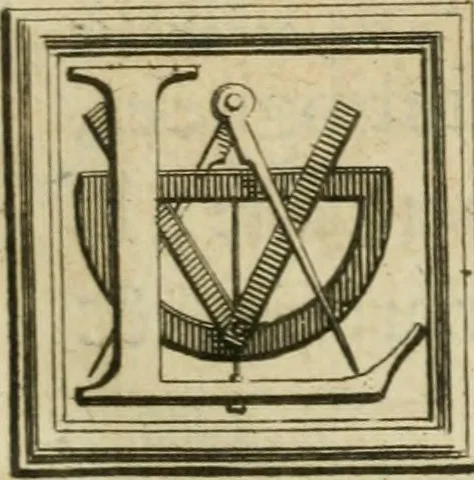 An illustration from Traité d'architecture : avec des remarques et des observations tres-utiles pour les jeunes gens, qui veulent s'appliquer à ce bel art, 1714, leaf 12