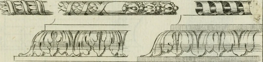 An illustration from Traité d'architecture : avec des remarques et des observations tres-utiles pour les jeunes gens, qui veulent s'appliquer à ce bel art, 1714, leaf 242