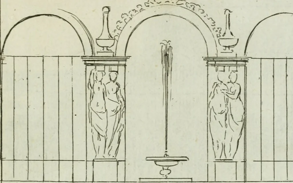 An illustration from Traité d'architecture : avec des remarques et des observations tres-utiles pour les jeunes gens, qui veulent s'appliquer à ce bel art, 1714, leaf 248