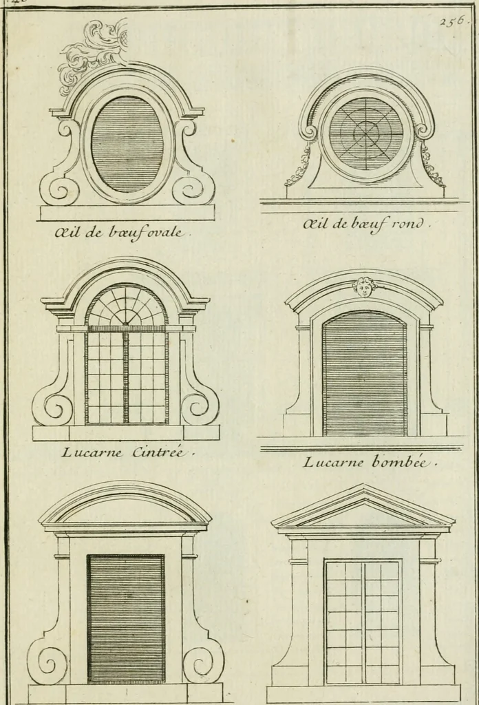 An illustration from Traité d'architecture : avec des remarques et des observations tres-utiles pour les jeunes gens, qui veulent s'appliquer à ce bel art, 1714, leaf 298
