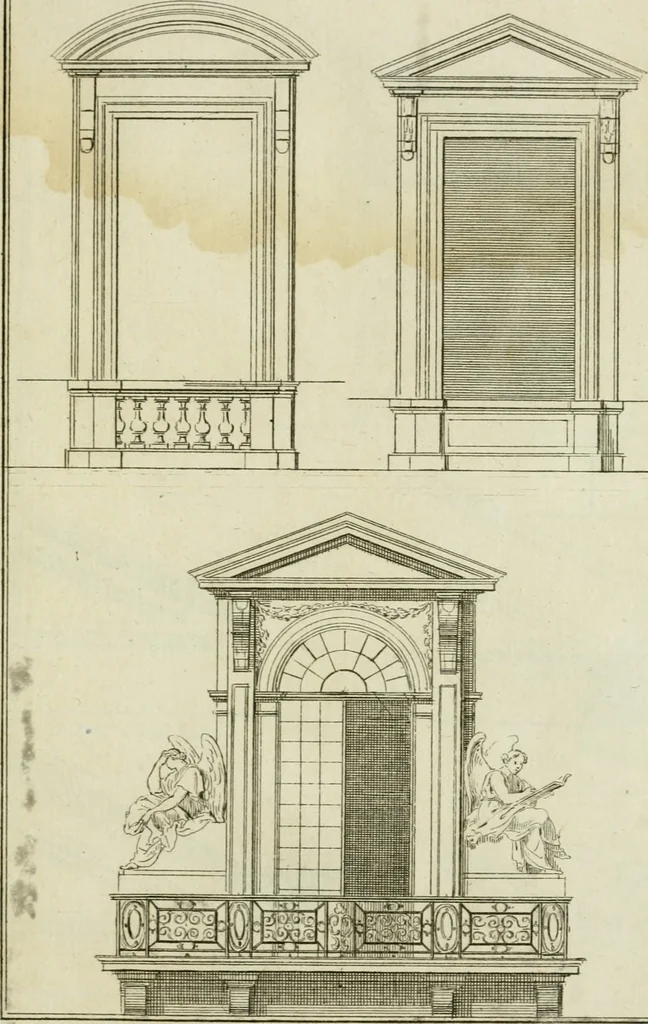 An illustration from Traité d'architecture : avec des remarques et des observations tres-utiles pour les jeunes gens, qui veulent s'appliquer à ce bel art, 1714, leaf 304