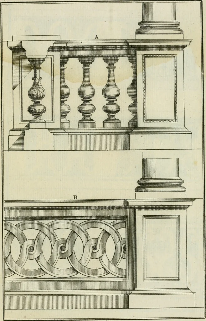 An illustration from Traité d'architecture : avec des remarques et des observations tres-utiles pour les jeunes gens, qui veulent s'appliquer à ce bel art, 1714, leaf 330