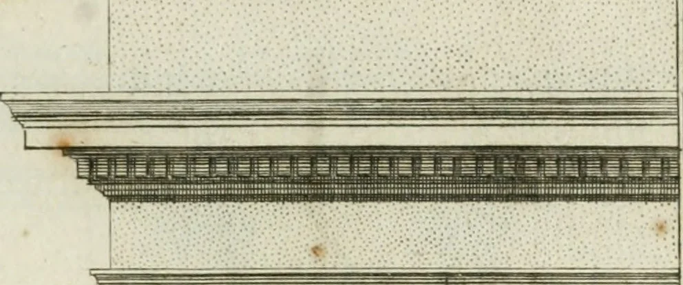 An illustration from Traité d'architecture : avec des remarques et des observations tres-utiles pour les jeunes gens, qui veulent s'appliquer à ce bel art, 1714, leaf 66