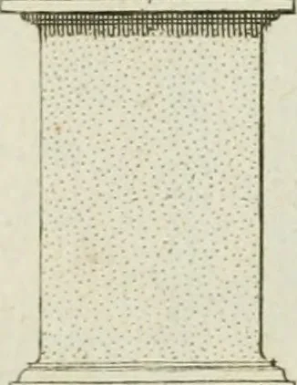 An illustration from Traité d'architecture : avec des remarques et des observations tres-utiles pour les jeunes gens, qui veulent s'appliquer à ce bel art, 1714, leaf 66