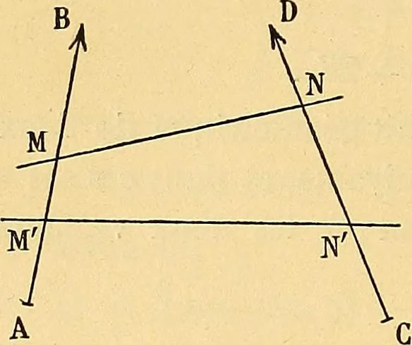 An illustration from Traite de geometrie, 1903, leaf 161