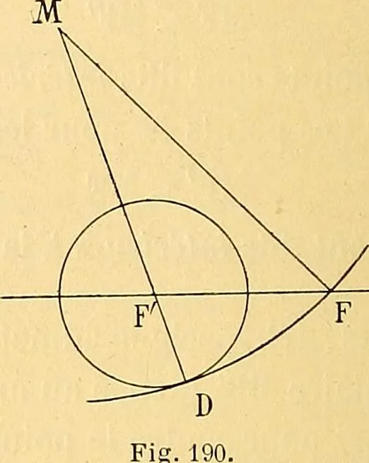 An illustration from Traite de geometrie, 1903, leaf 305