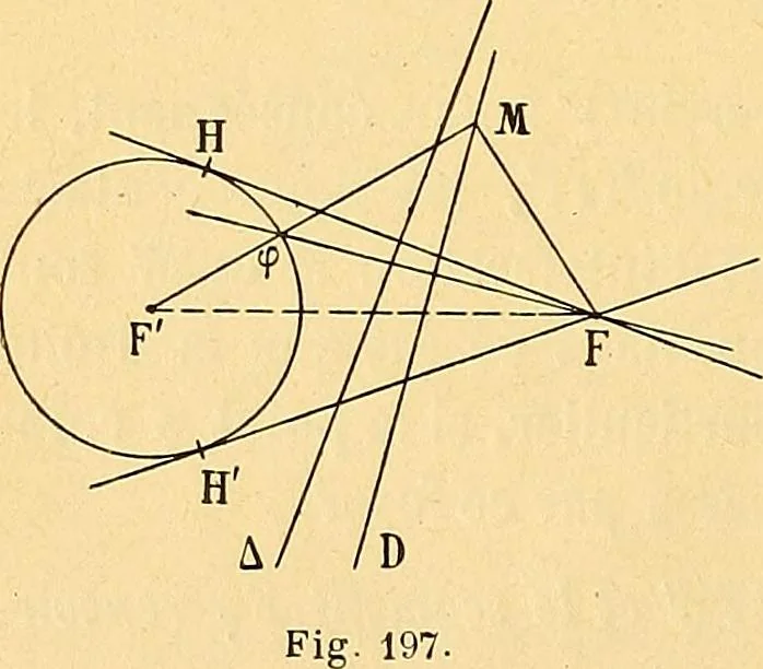 An illustration from Traite de geometrie, 1903, leaf 309