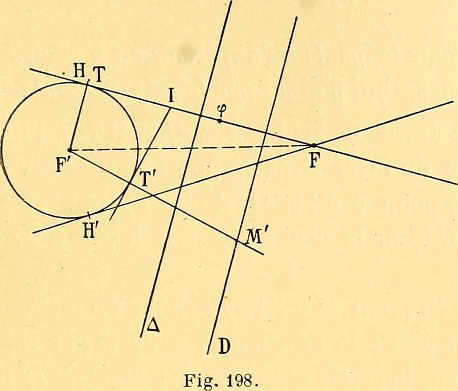 An illustration from Traite de geometrie, 1903, leaf 310