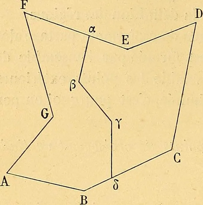 An illustration from Traite de geometrie, 1903, leaf 411