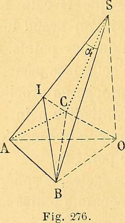 An illustration from Traite de geometrie, 1903, leaf 429