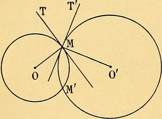 An illustration from Traite de geometrie, 1903, leaf 75