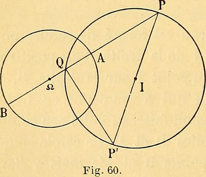An illustration from Traite de geometrie, 1903, leaf 81