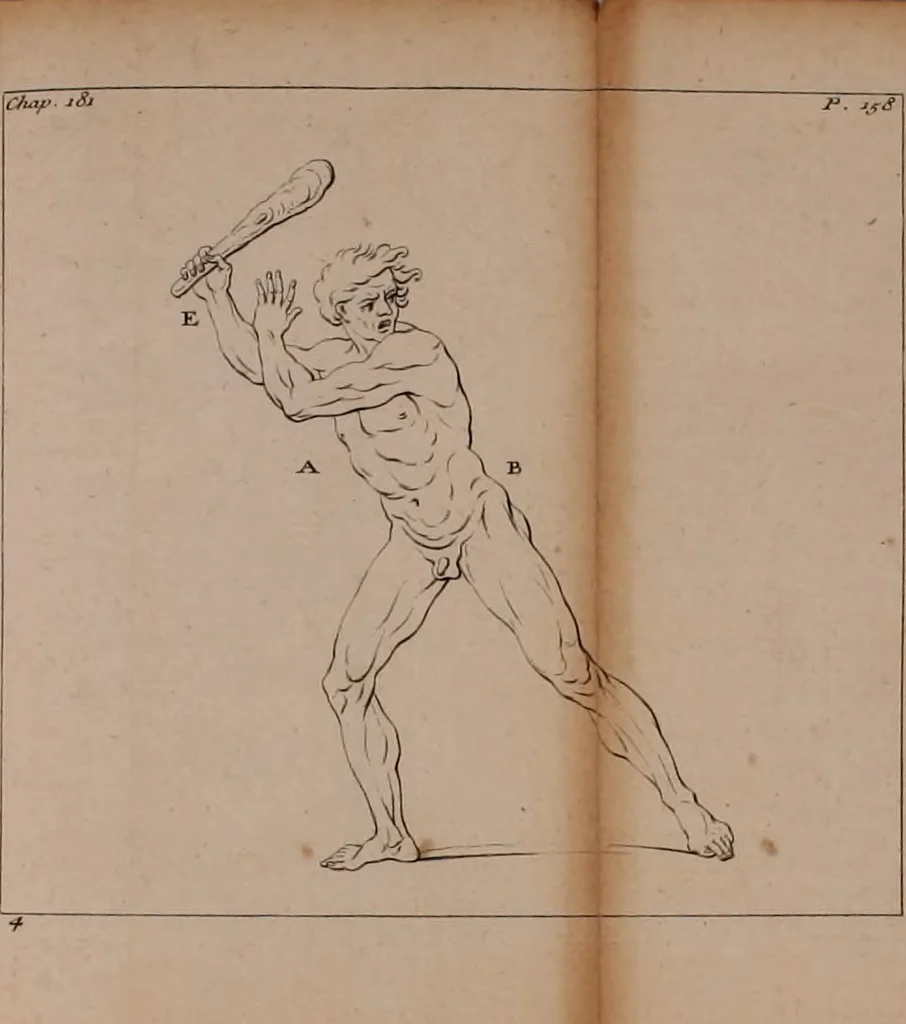 An illustration from Traité de la peinture, 1716, leaf 253