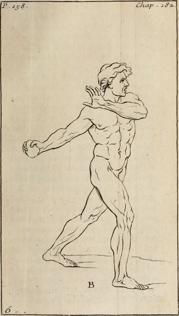 An illustration from Traité de la peinture, 1716, leaf 256
