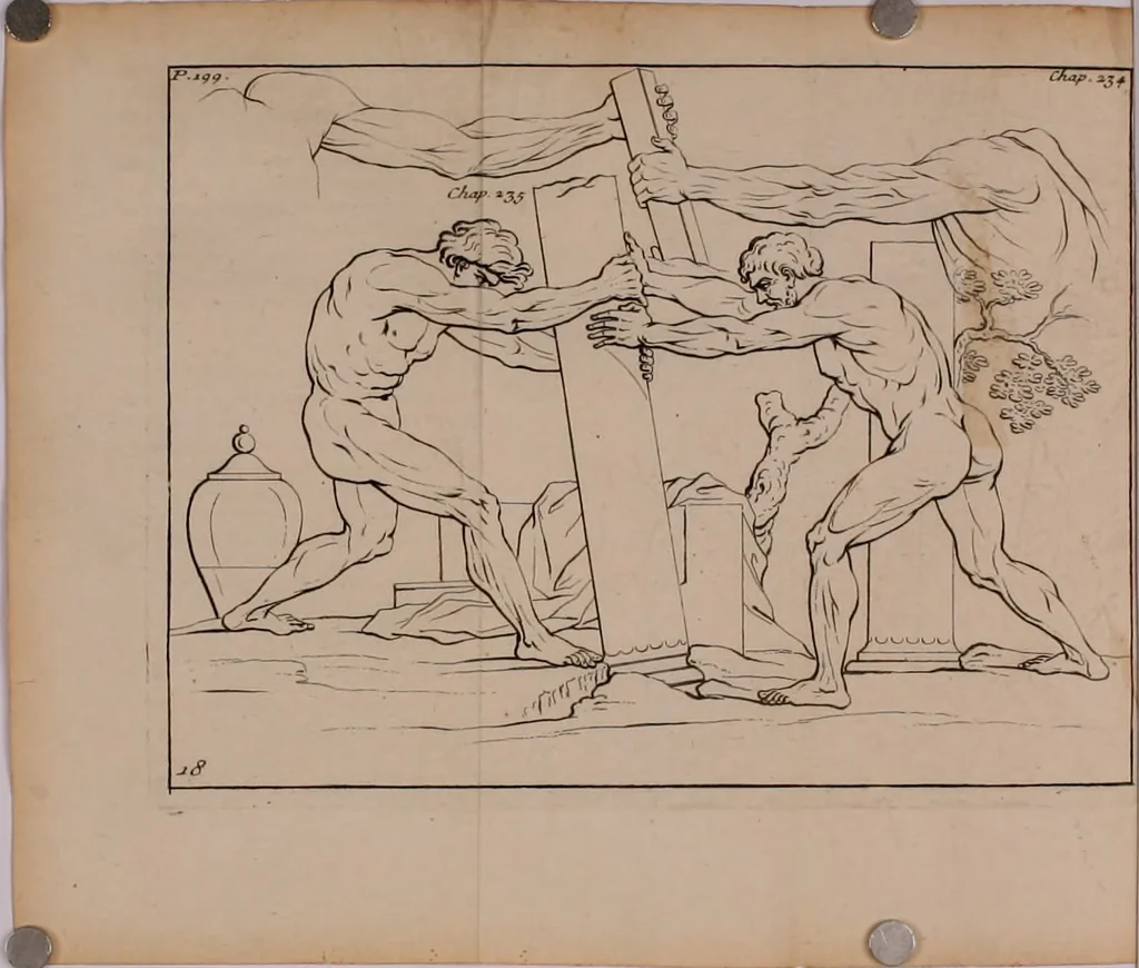 An illustration from Traité de la peinture, 1716, leaf 319