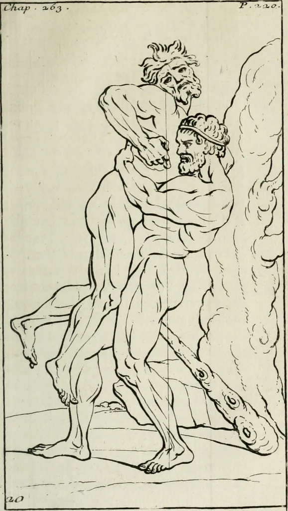 An illustration from Traité de la peinture, 1716, leaf 344