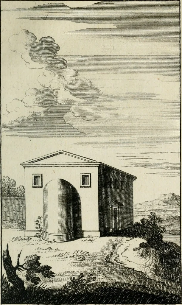 An illustration from Traité de la peinture, 1716, leaf 376