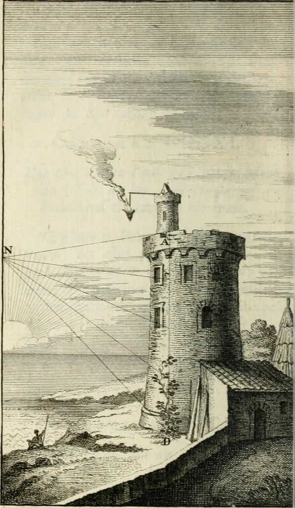 An illustration from Traité de la peinture, 1716, leaf 405