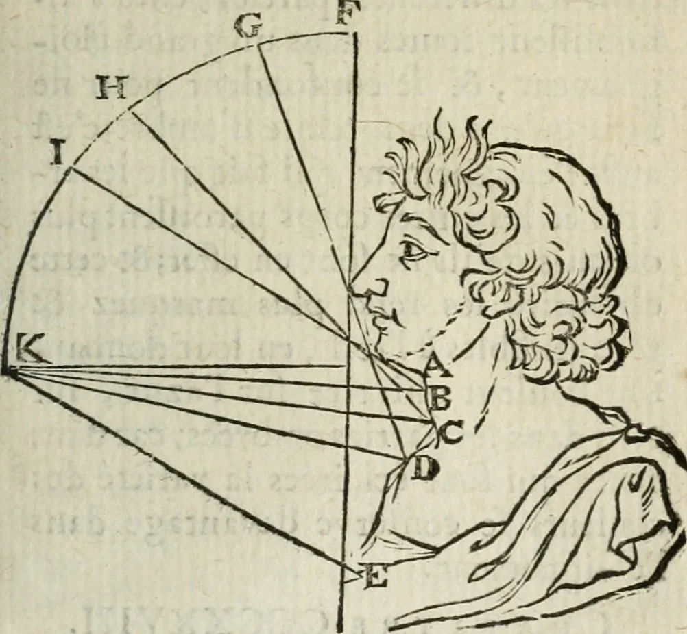 An illustration from Traité de la peinture, 1716, leaf 420