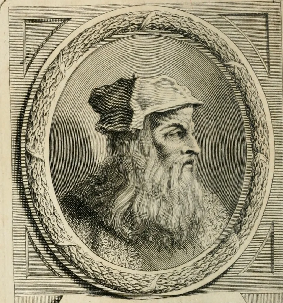 An illustration from Traité de la peinture, 1716, leaf 7