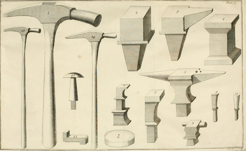 An illustration from Traité de l'horlogerie, méchanique et pratique : approuvé par l'Academie royale des sciences, 1741, leaf 213