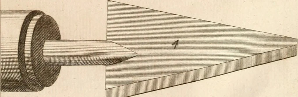 An illustration from Traité de l'horlogerie, méchanique et pratique : approuvé par l'Academie royale des sciences, 1741, leaf 214