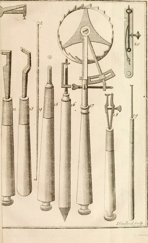 An illustration from Traité de l'horlogerie, méchanique et pratique : approuvé par l'Academie royale des sciences, 1741, leaf 226