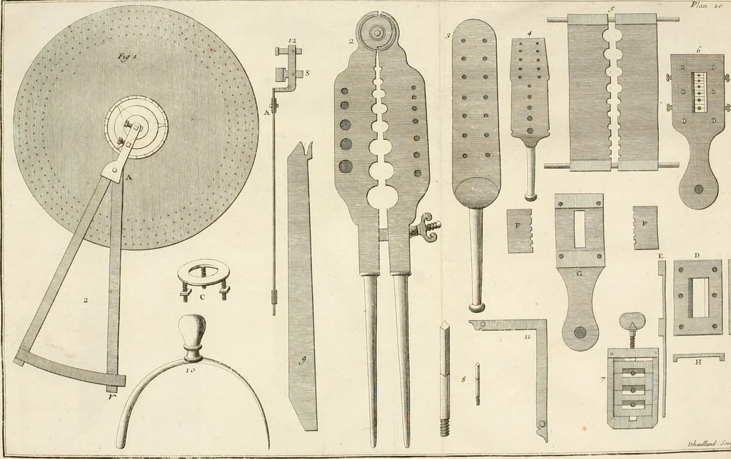 An illustration from Traité de l'horlogerie, méchanique et pratique : approuvé par l'Academie royale des sciences, 1741, leaf 231