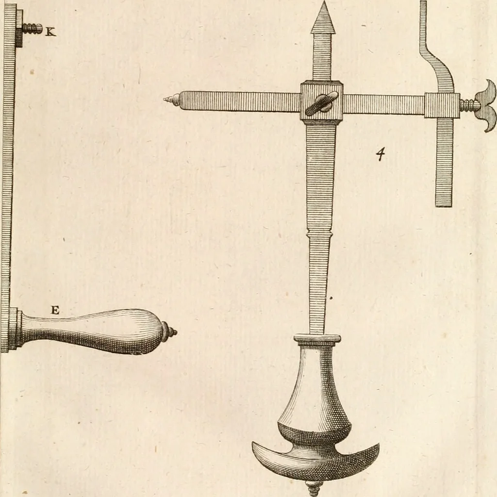 An illustration from Traité de l'horlogerie, méchanique et pratique : approuvé par l'Academie royale des sciences, 1741, leaf 234