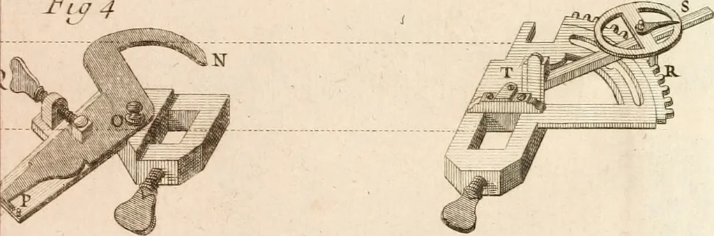 An illustration from Traité de l'horlogerie, méchanique et pratique : approuvé par l'Academie royale des sciences, 1741, leaf 266
