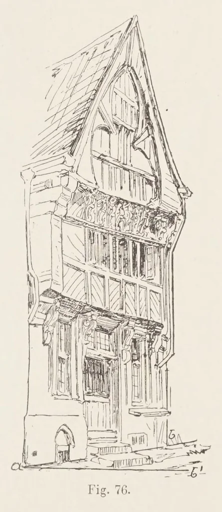 An illustration from Traité de perspective pittoresque, 1913, leaf 167