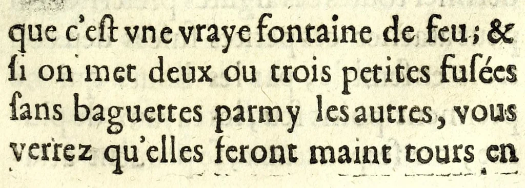 An illustration from Traité des feux artificiels pour la guerre et pour la recreation : auec plusieurs belles obseruations, abregez de geometrie, fortifications, horloges solairs, & exemples d'arithmetique, 1640, leaf 107