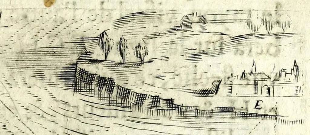 An illustration from Traité des feux artificiels pour la guerre et pour la recreation : auec plusieurs belles obseruations, abregez de geometrie, fortifications, horloges solairs, & exemples d'arithmetique, 1640, leaf 169
