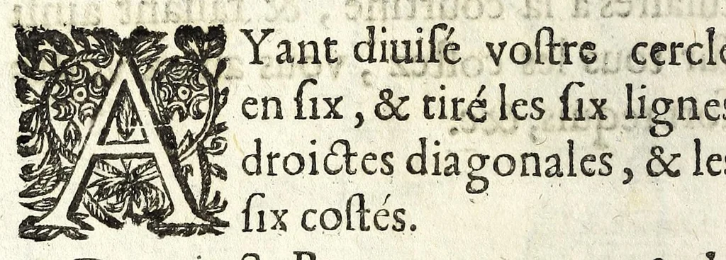 An illustration from Traité des feux artificiels pour la guerre et pour la recreation : auec plusieurs belles obseruations, abregez de geometrie, fortifications, horloges solairs, & exemples d'arithmetique, 1640, leaf 200