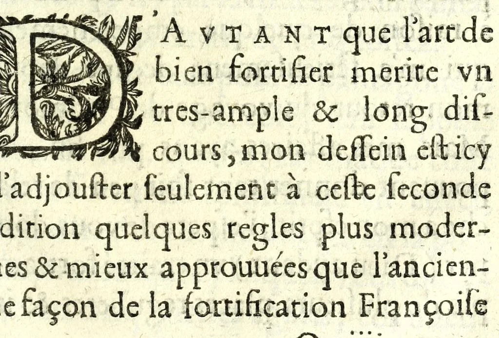 An illustration from Traité des feux artificiels pour la guerre et pour la recreation : auec plusieurs belles obseruations, abregez de geometrie, fortifications, horloges solairs, & exemples d'arithmetique, 1640, leaf 217