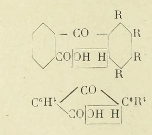 An illustration from Traité des matières colorantes organiques et de leurs diverses applications, 1922, leaf 222