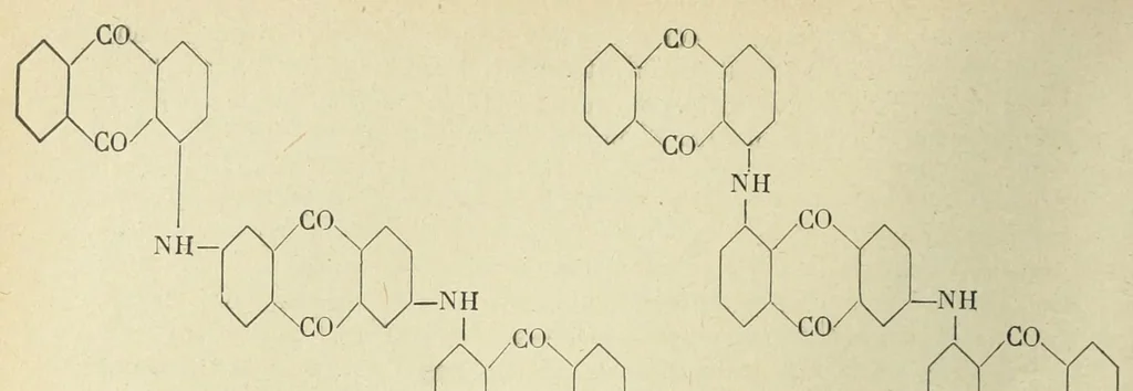 An illustration from Traité des matières colorantes organiques et de leurs diverses applications, 1922, leaf 288