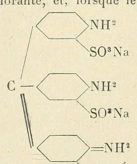 An illustration from Traité des matières colorantes organiques et de leurs diverses applications, 1922, leaf 317