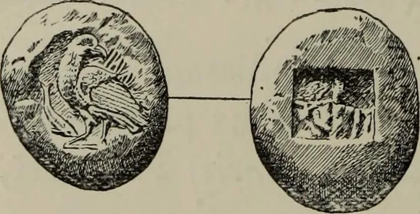 An illustration from Traite des monnaies grecques et romaines;, 1901, leaf 111