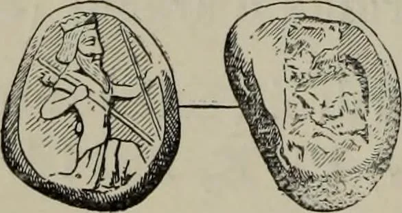 An illustration from Traite des monnaies grecques et romaines;, 1901, leaf 141
