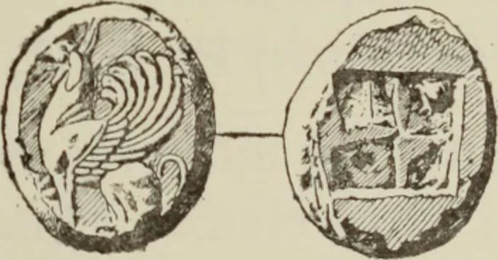 An illustration from Traite des monnaies grecques et romaines;, 1901, leaf 170