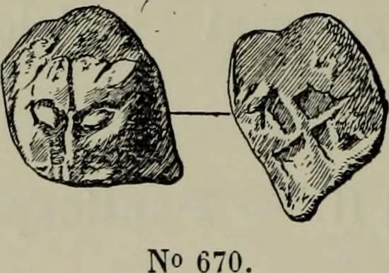 An illustration from Traite des monnaies grecques et romaines;, 1901, leaf 215